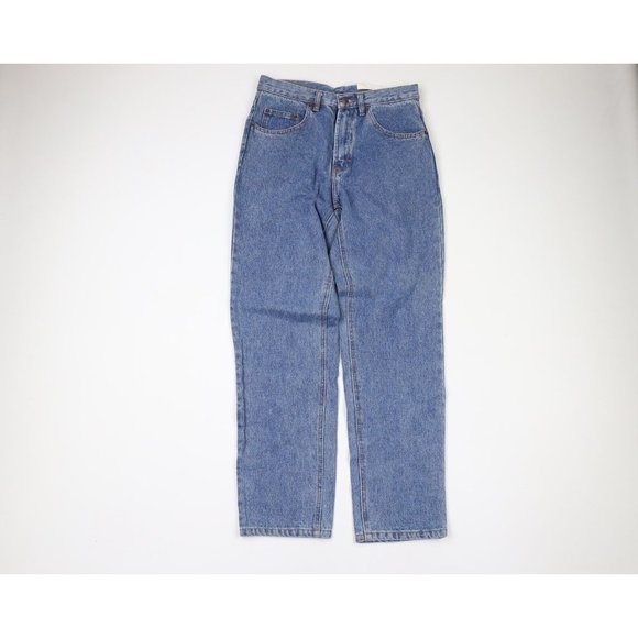 NOS Vtg 90s Streetwear Mens 30x30 Original Fit 5 Pocket Denim Jeans Pants Blue